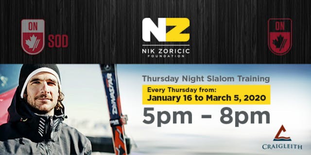 Pengeudlån tunge kærlighed Craigleith Thursday Night Slalom Training | Nik Zoricic Foundation